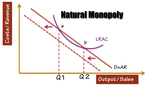 natural monopoly economics definition