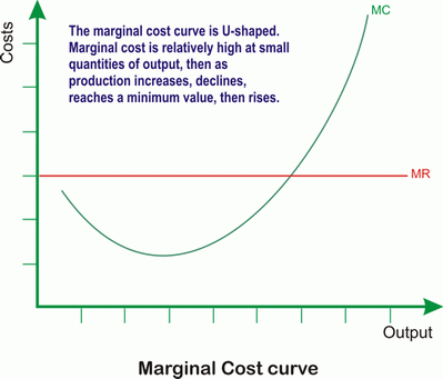 marginal cost curve